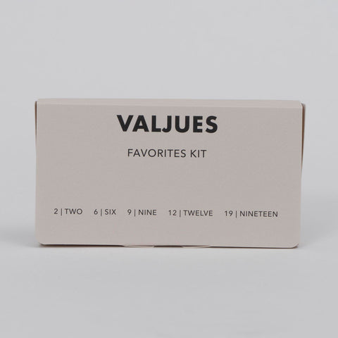 VALJUES SAMPLE FAVORITE KIT