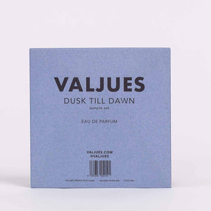 
            
                Load image into Gallery viewer, VALJUES - DUSK TILL DAWN COLLECTION Sample Set
            
        