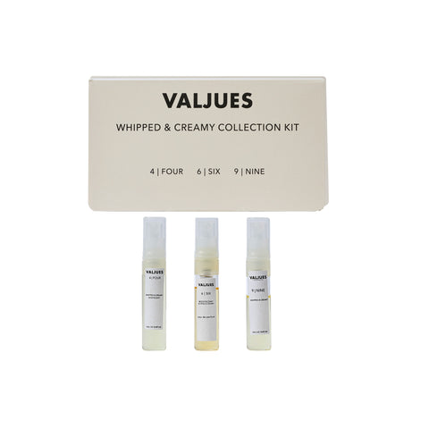 Valjues Whipped and Creamy Sample Kit